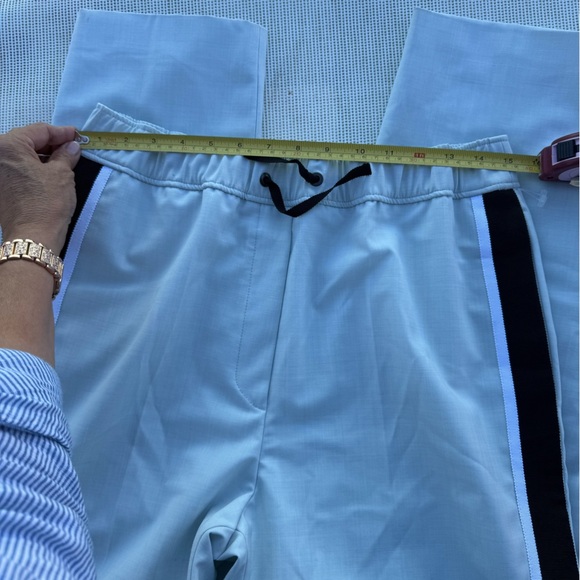 MAJE PARIS PAYOLI PANTS LIGHT BLUE
BLACK STRIPE MENS SIZE 3 - Picture 14 of 17